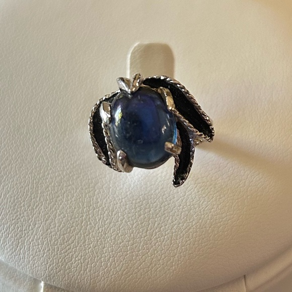 Vintage Park Lane Star Glow Ring Signed size 6.5 - Picture 1 of 5